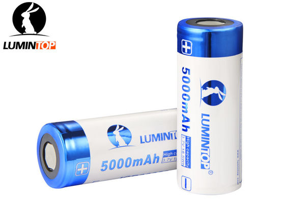 China Circuit Protected 26650 Rechargeable Battery , Professional Rechargeable Torch Battery supplier